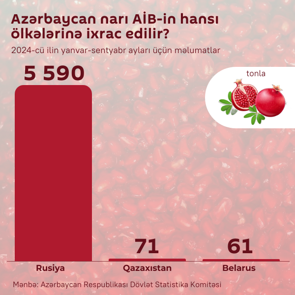 İnfoqrafika: Azərbaycan narı AİB-in hansı ölkələrinə ixrac edir? - Sputnik Azərbaycan