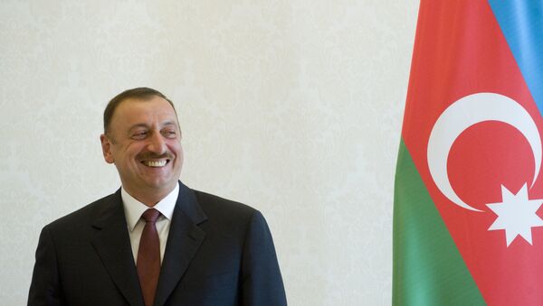 Президент Азербайджана Ильхам Алиев - Sputnik Azərbaycan