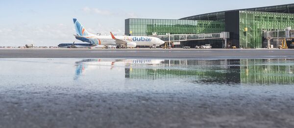 Самолет Flydubai, фото из архива - Sputnik Азербайджан