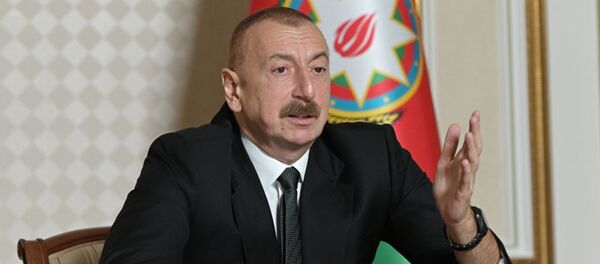 Президент Азербайджанской Республики Ильхам Алиев - Sputnik Азербайджан