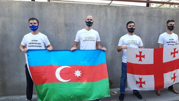 Акция протеста - Sputnik Азербайджан