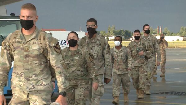 Американские солдаты проверяют готовность к экстренному развертыванию в Польше - Sputnik Азербайджан