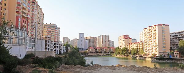 Yasamal gölü Yasamal gölü - Sputnik Азербайджан