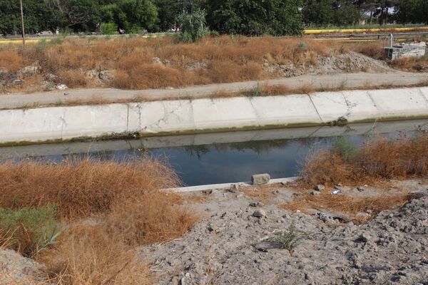 Абшеронский водоканал утопает в бытовых отходах Абшеронский водоканал утопает в бытовых отходах - Sputnik Азербайджан
