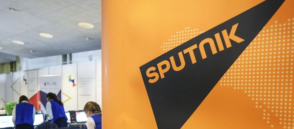 Студия информационного агентства и радио Sputnik, фото из архива - Sputnik Азербайджан