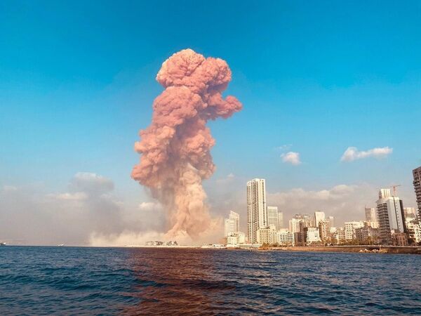 Взрыв в Бейруте - Sputnik Azərbaycan