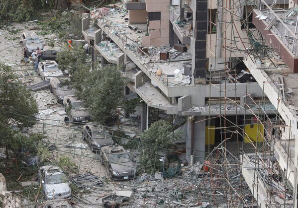 Последствия взрыва в Бейруте - Sputnik Азербайджан