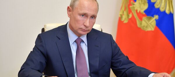 Президент России Владимир Путин - Sputnik Азербайджан