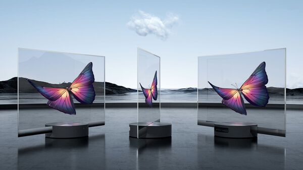 Прозрачный телевизор от Xiaomi — как это бывает? Прозрачный телевизор от Xiaomi — как это бывает? - Sputnik Азербайджан