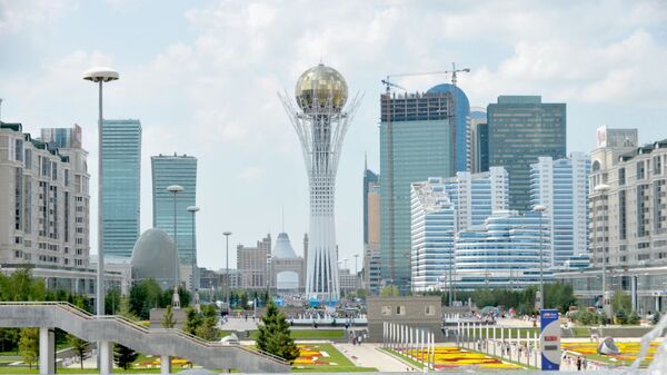Astana şəhərinə mənzərə - Sputnik Azərbaycan