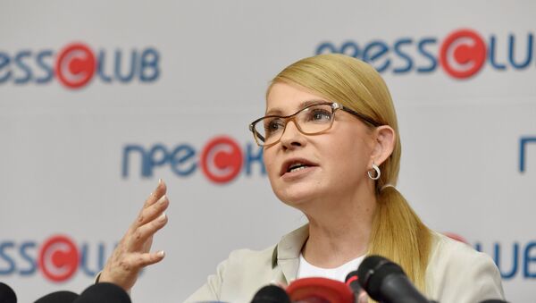 Пресс-конференция Юлии Тимошенко - Sputnik Azərbaycan
