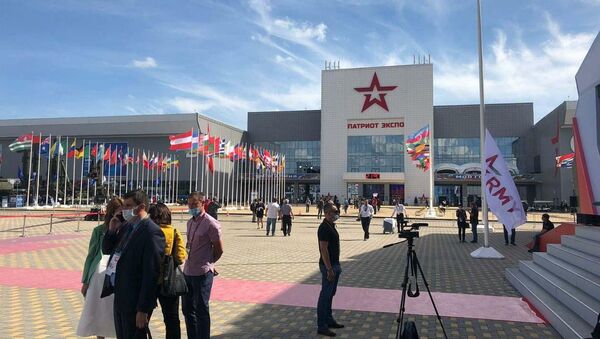 На выставке вооружений Международного военно-технического форума (МВТФ) Армия-2020 - Sputnik Азербайджан