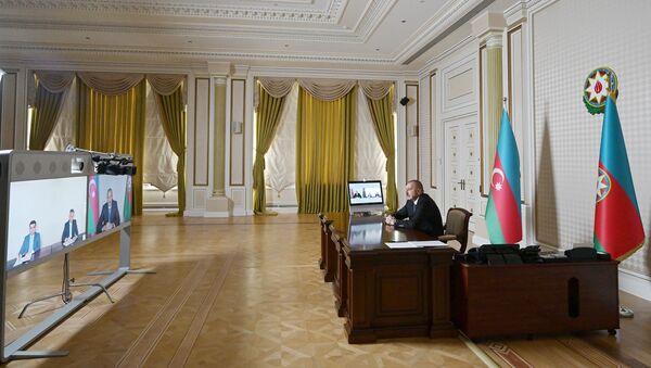 Prezident İlham Əliyev yeni icra başçılarını qəbul edib - Sputnik Azərbaycan