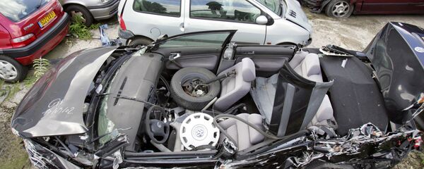 Автомобильная авария, фото из архива - Sputnik Азербайджан