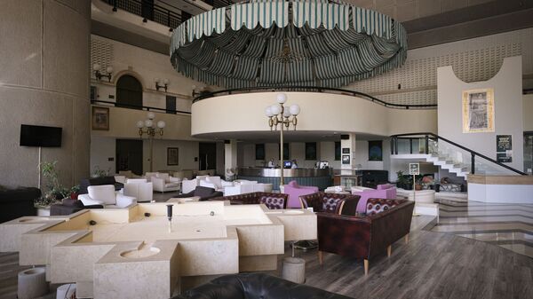 Ресепшн отеля, фото из архива - Sputnik Азербайджан