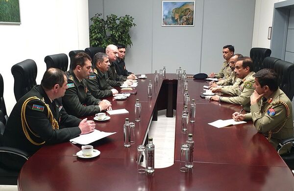 Закир Гасанов провел переговоры с пакистанским коллегой Закир Гасанов провел переговоры с пакистанским коллегой - Sputnik Азербайджан