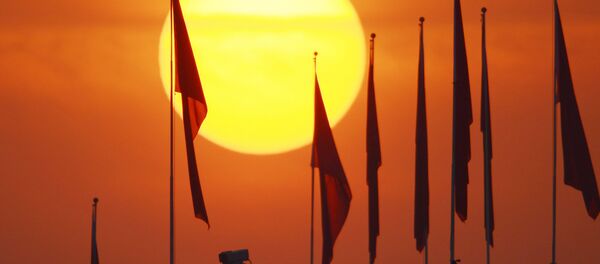 Флаг Китая. Архивное фото. - Sputnik Азербайджан