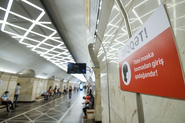 Bakı metrosu açılşdan sonra - Sputnik Азербайджан