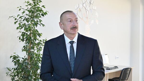  Prezident İlham Əliyev  - Sputnik Azərbaycan