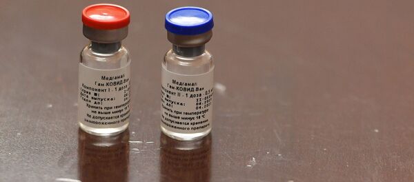 Первая в мире зарегистрированная вакцина от коронавируса COVID-19 Спутник V Первая в мире зарегистрированная вакцина от коронавируса COVID-19 Спутник V - Sputnik Азербайджан