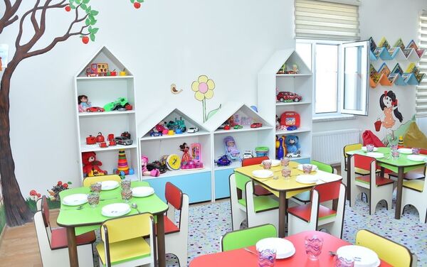 Детский сад, построенный при поддержке Фонда Гейдара Алиева - Sputnik Азербайджан