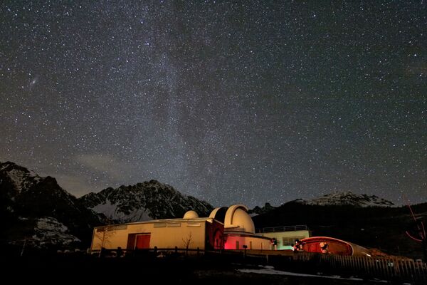 Обсерватория в Валле-д’Аоста, Италия  - Sputnik Азербайджан
