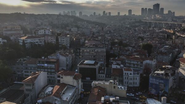 Вид на город Стамбул, фото из архива - Sputnik Азербайджан