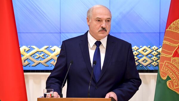 Президент Белоруссии Александр Лукашенко, фото из архива - Sputnik Азербайджан