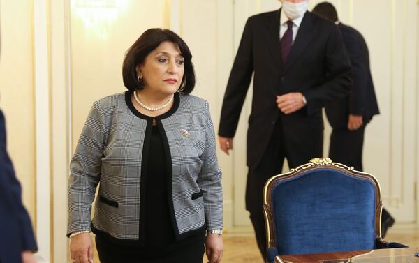 Sahibə Qafarova Rusiya Federasiyası Federal Məclisi Federasiya Şurasının sədri Valentina Matviyenko ilə görüşüb Sahibə Qafarova Rusiya Federasiyası Federal Məclisi Federasiya Şurasının sədri Valentina Matviyenko ilə görüşüb - Sputnik Azərbaycan