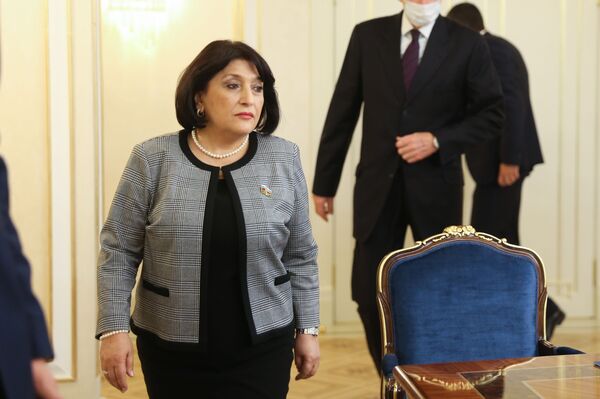 Председатель Милли Меджлиса АР Сахиба Гафарова - Sputnik Азербайджан