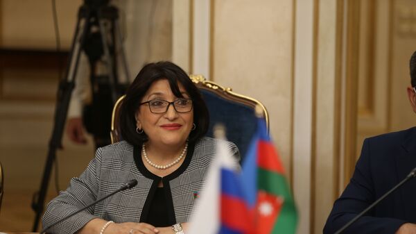 Председатель Милли Меджлиса АР Сахиба Гафарова - Sputnik Азербайджан