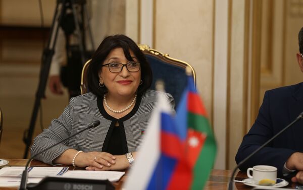 Sahibə Qafarova Rusiya Federasiyası Federal Məclisi Federasiya Şurasının sədri Valentina Matviyenko ilə görüşüb Sahibə Qafarova Rusiya Federasiyası Federal Məclisi Federasiya Şurasının sədri Valentina Matviyenko ilə görüşüb - Sputnik Azərbaycan