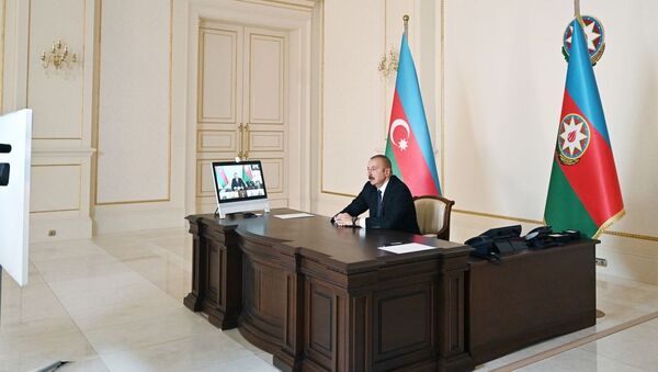 Под председательством президента Азербайджана Ильхама Алиева 27 сентября состоялось заседание Совета безопасности - Sputnik Азербайджан
