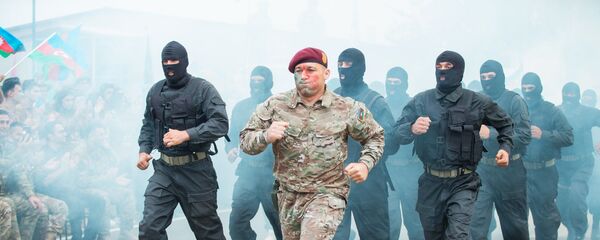 Азербайджанские военнослужащие, фото из архива - Sputnik Азербайджан