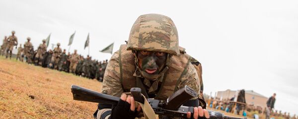 Азербайджанские военнослужащие, фото из архива  - Sputnik Азербайджан