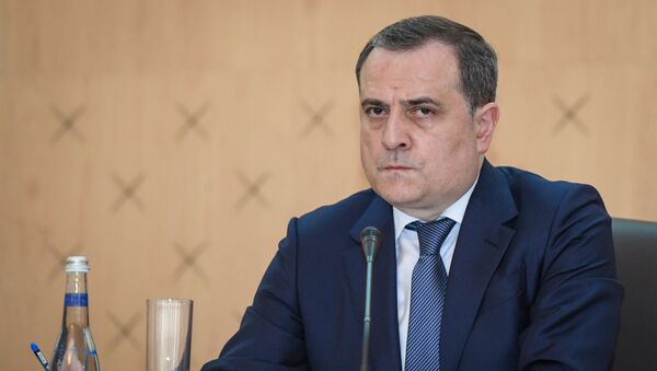 Министр иностранных дел Азербайджана Джейхун Байрамов, фото из архива - Sputnik Азербайджан