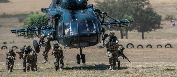 Азербайджанские военнослужащие, фото из архива - Sputnik Азербайджан