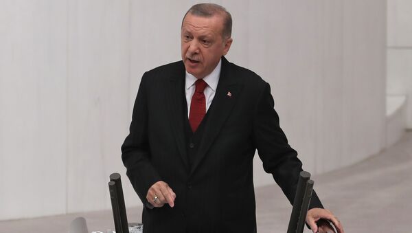 Президент Турции Реджеп Тайип Эрдоган, фото из архива - Sputnik Azərbaycan