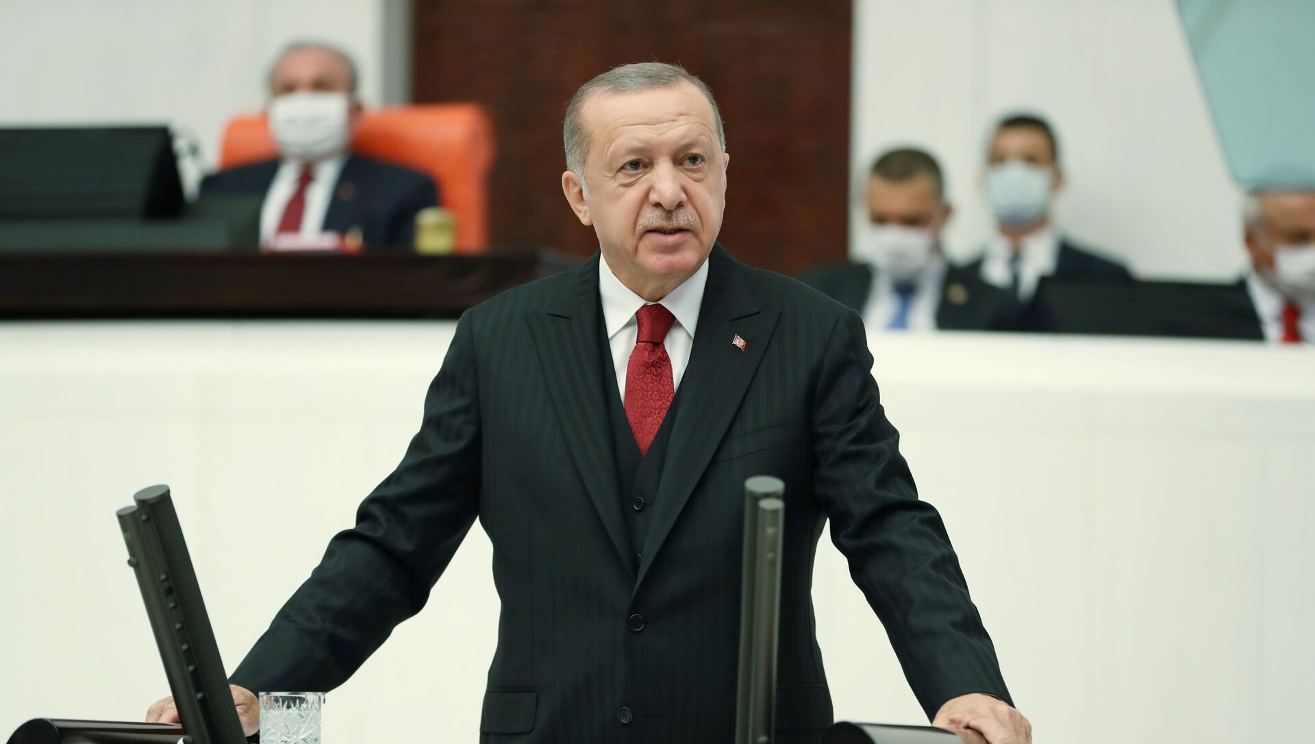 Президент Турции Реджеп Тайип Эрдоган, фото из архива - Sputnik Азербайджан, 1920, 09.06.2021