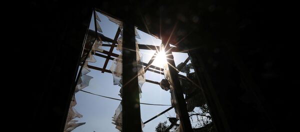 Последствия обстрелов в азербайджанском Тертере близ Карабаха Последствия обстрелов в азербайджанском Тертере близ Карабаха - Sputnik Азербайджан