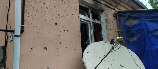 Последствия обстрелов в Агдамском районе Азербайджана  - Sputnik Азербайджан