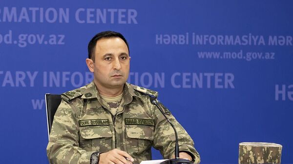 Пресс-секретарь Министерства обороны Анар Эйвазов - Sputnik Azərbaycan