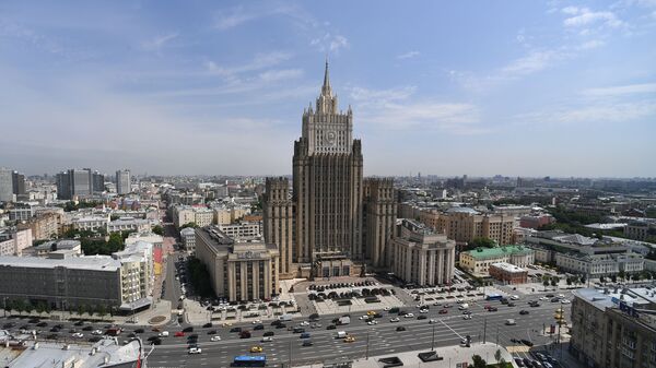 Здание Министерства иностранных дел Российской Федерации, фото из архива - Sputnik Азербайджан