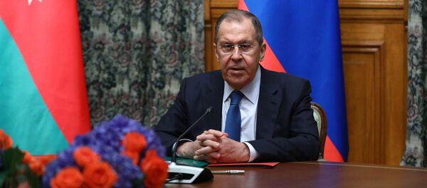Министр иностранных дел РФ Сергей Лавров  - Sputnik Азербайджан