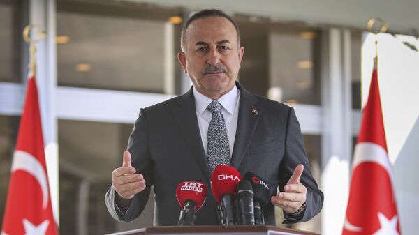 Министр иностранных дел Турции Мевлют Чавушоглу, фото из архива - Sputnik Азербайджан