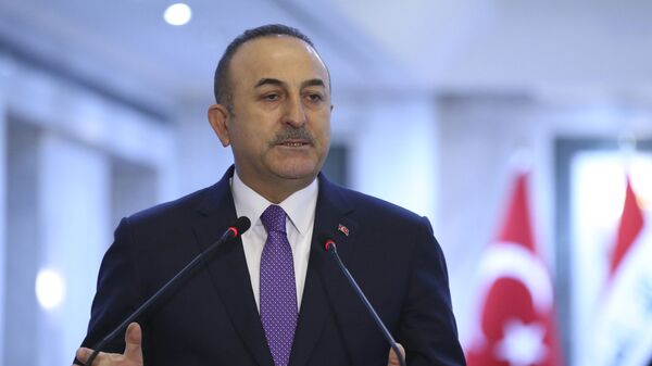 Министр иностранных дел Турции Мевлют Чавушоглу, фото из архива - Sputnik Azərbaycan