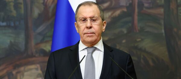Министр иностранных дел РФ Сергей Лавров, фото из архива Министр иностранных дел РФ Сергей Лавров, фото из архива - Sputnik Азербайджан
