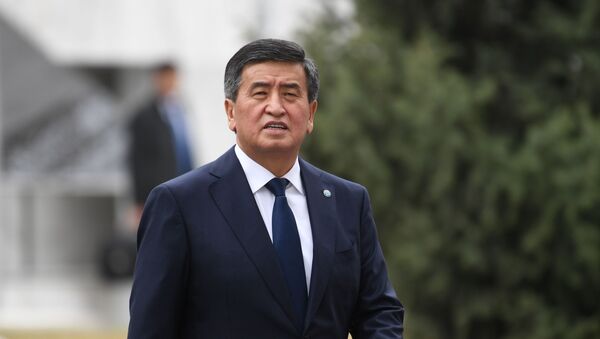  Президент Киргизии Сооронбай Жээнбеков, фото из архива - Sputnik Azərbaycan