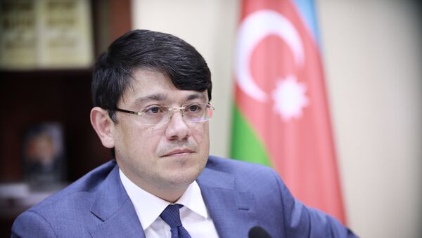 Председатель Государственного комитета по работе с диаспорой Фуад Мурадов - Sputnik Азербайджан