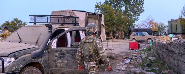 Азербайджанские военнослужащие, фото из архива - Sputnik Азербайджан